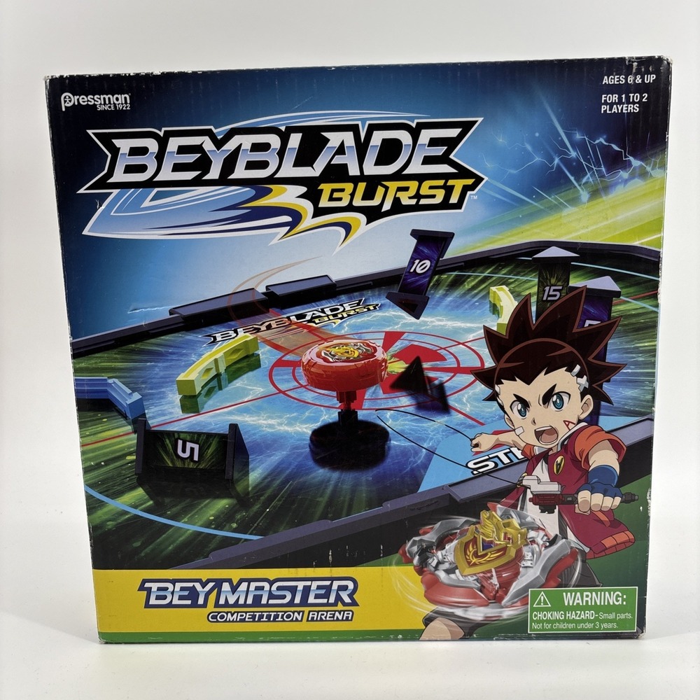 Beyblade Burst BeyMaster Competition Arena Pressman 2020 Kids Games‎ NEW